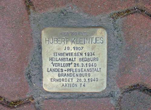 Hubert Kleintjes - Euthanasieopfer