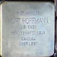 Stolperstein Kurt Hoffmann