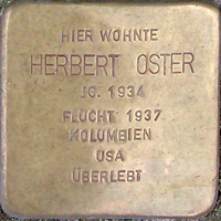 Stolperstein Herbert Oster