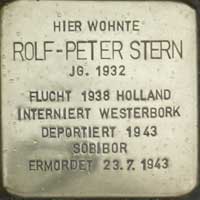 Stolperstein Rolf-Peter Sternefeld