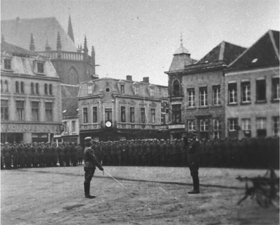 Wehrmacht in Goch 1939