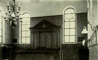 Gocher Synagoge Innanansicht