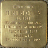 Stolperstein Herbert Cohen