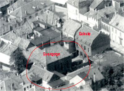 Jdische Synagoge und Schule an der Herzogenstrae 8
