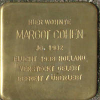 Stolperstein Margot Cohen